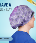 Have A Nice Day - Scrub Cap - rae & grace - Euro - Accent Top