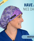 Have A Nice Day - Scrub Cap - rae & grace - Bouffant