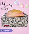 He is Risen - Scrub Cap - rae & grace - Euro - Accent Top