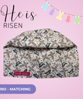 He is Risen - Scrub Cap - rae & grace - Euro - Matching Top