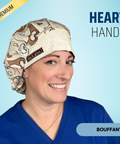 Heart Hands - Scrub Cap - rae & grace - Bouffant