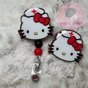 
            
                Load image into Gallery viewer, Hello Kitty - Badge Reel
            
        
