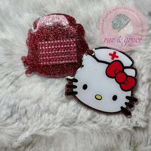 
            
                Load image into Gallery viewer, Hello Kitty - Badge Reel
            
        