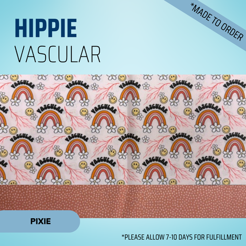 Hippie Vascular - Scrub Cap - rae & grace - Pixie - *Made to order