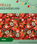 Holly Hedgehogs - Scrub Cap - rae & grace - Skull Cap - Made to order Please allow 7-10 days for fulfillment.