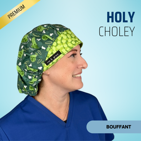 Holy Choley - Scrub Cap - rae & grace - Bouffant