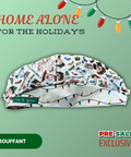 Home Alone For The Holidays - Scrub Cap - rae & grace - Bouffant