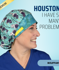 Houston I Have So Many Problems - Scrub Cap - rae & grace - Bouffant