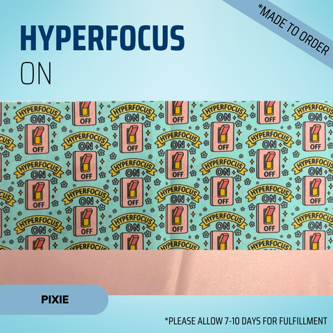 Hyperfocus On - Scrub Cap - rae & grace - Pixie - *Made to order