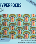 Hyperfocus On - Scrub Cap - rae & grace - Skull Cap - *Made to order