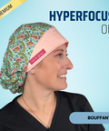 Hyperfocus On - Scrub Cap - rae & grace - Bouffant