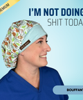 I'm Not Doing Shit Today - Scrub Cap - rae & grace - Bouffant