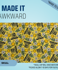 I Came, I Saw, I Made It Awkward - Scrub Cap - rae & grace - Skull Cap - *Made to order