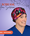 I Scream, You Scream - Scrub Cap - rae & grace - Euro - Matching Top