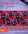 I Scream, You Scream - Scrub Cap - rae & grace - Pixie - Made to order Please allow 7-10 days for fulfillment.