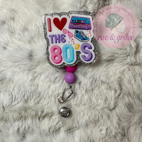 I Love The 80's - Badge Reel