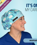 Its On My Card - Scrub Cap - rae & grace - Bouffant