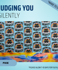 Judging You Silently - Scrub Cap - rae & grace - Pixie - *Made to order