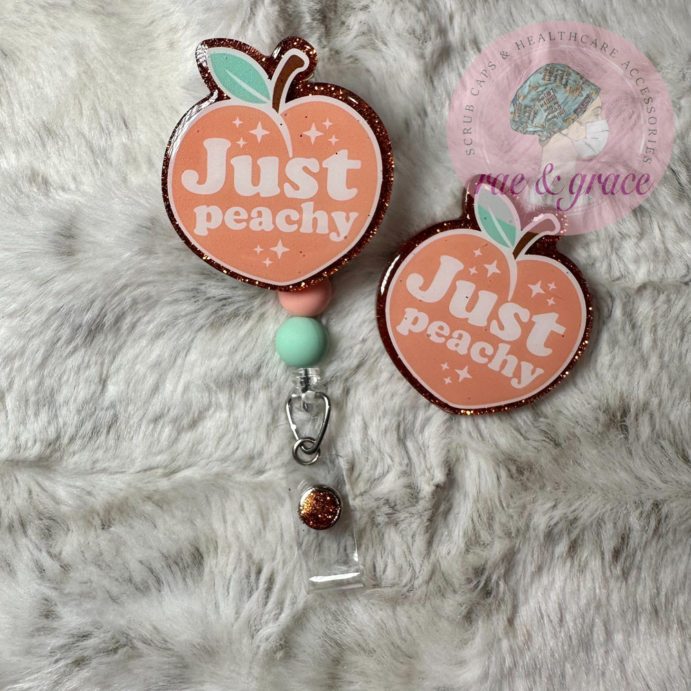 Just Peachy - Badge Reel