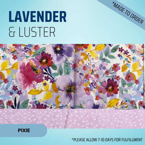 Lavender & Luster - Scrub Cap - rae & grace - Pixie - *Made to order