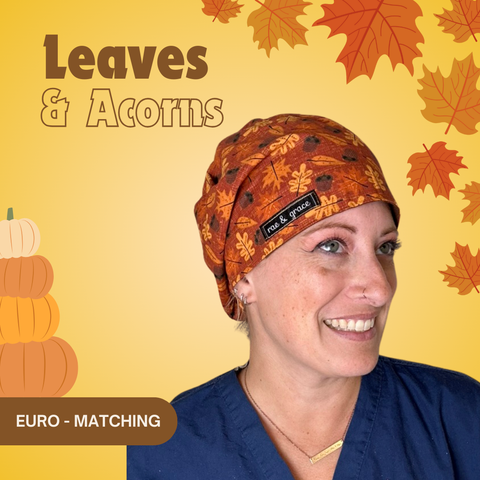 Leaves and Acorns - rae & grace