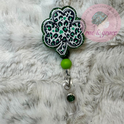 Leopard Shamrock - Badge Reel