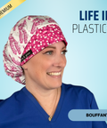 Life In Plastics, Its Fantastic - Scrub Cap - rae & grace - Bouffant