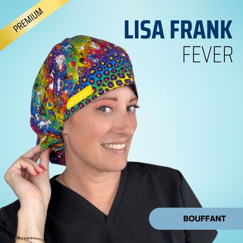 Lisa Frank Fever - Scrub Cap - rae & grace - Bouffant