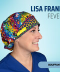 Lisa Frank Fever - Scrub Cap - rae & grace - Bouffant