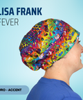Lisa Frank Fever - Scrub Cap - rae & grace - Euro - Accent Top