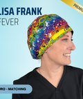 Lisa Frank Fever - Scrub Cap - rae & grace - Euro - Matching Top