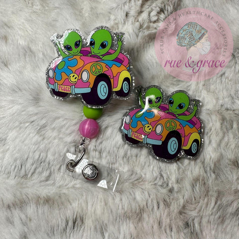 Lisa Frank Aliens - Badge Reel