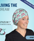 Living The Dream - Scrub Cap - rae & grace - Stretch