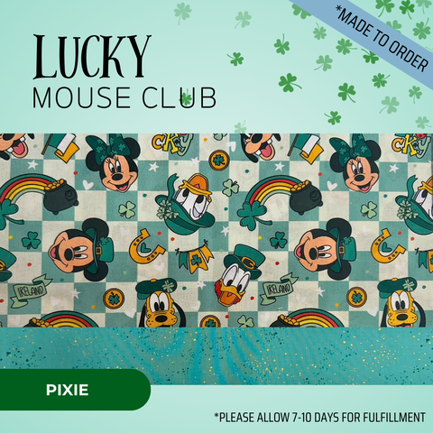 Lucky Mouse Club - Scrub Cap - rae & grace - Pixie - *Made to order