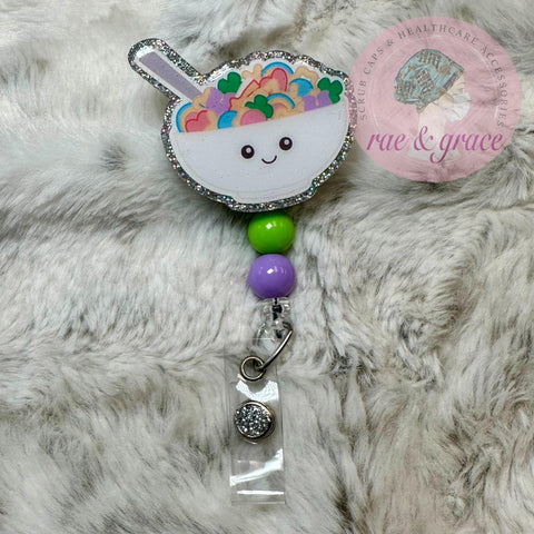 Lucky Charms Cereal - Badge Reel