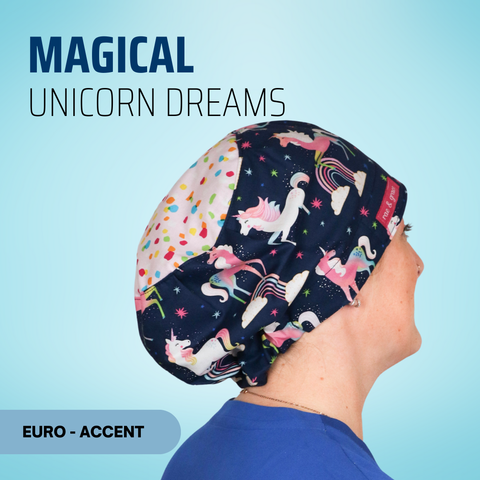 Magical Unicorn Dreams - Scrub Cap - rae & grace
