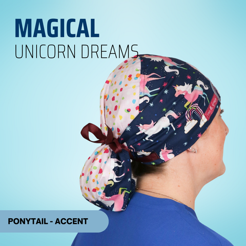 Magical Unicorn Dreams - Scrub Cap - rae & grace