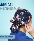Magical Unicorn Dreams - Scrub Cap - rae & grace