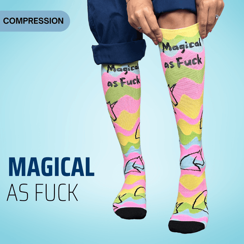 Magical As Fuck - Compression Sock