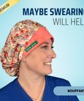 Maybe Swearing Will Help - Scrub Cap - rae & grace - Bouffant
