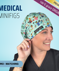 Medical Minifigs - Scrub Cap - rae & grace - Euro - Matching Top
