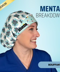 Mental Breakdown - Scrub Cap - rae & grace - Bouffant