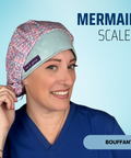 Mermaid Scales - Scrub Cap - rae & grace - Bouffant