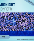 Midnight Confetti  - Scrub Cap - rae & grace - Pixie - Made to order Please allow 7-10 days for fulfillment.