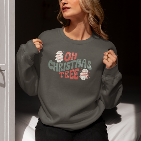 Oh Christmas Tree - Garment-Dyed Sweatshirt