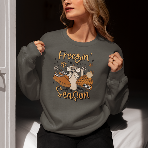 Freezin' Season - Garment-Dyed Sweatshirt