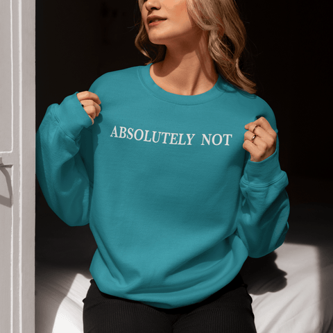 Absolutely Not - Garment-Dyed Sweatshirt