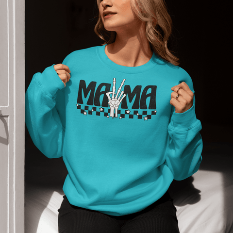 MA MA - Garment-Dyed Sweatshirt