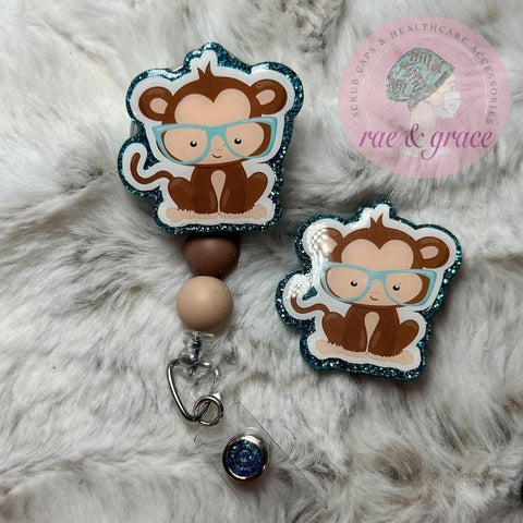 Monkey in Glasses - Badge Reel