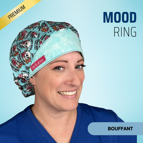 Mood Ring - Scrub Cap - rae & grace - Bouffant